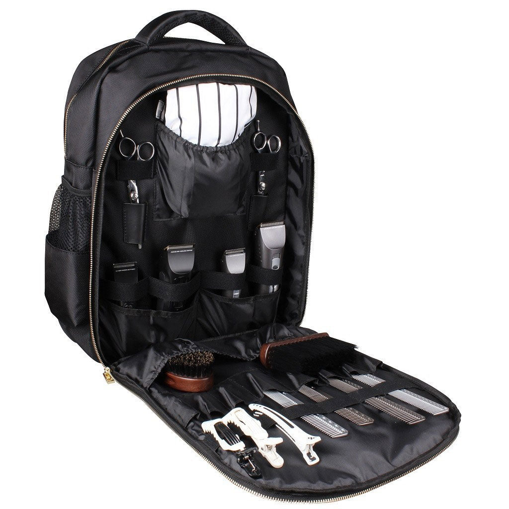 Sac à dos Coiffeur WAHL avec des Support pour Tondeuses et Outils Professionnels