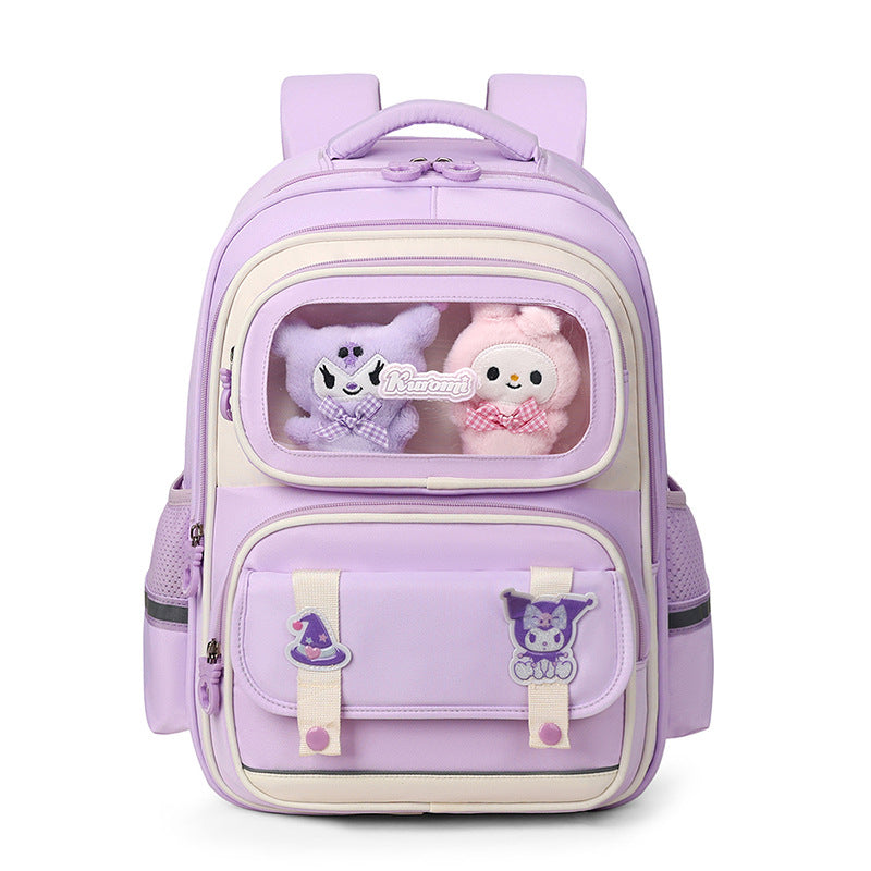 Sac à Dos Enfant Ludique avec Plusieurs Compartiment et un Peluche LM-5122