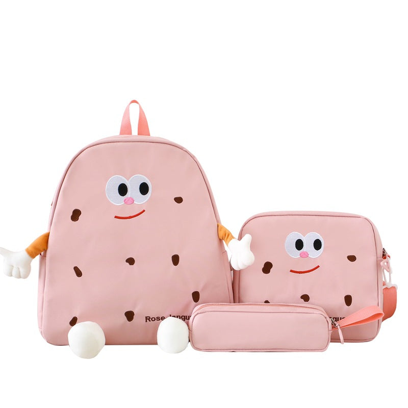Ensemble de sacs d’école Kawai pour adolescents 3Pcs