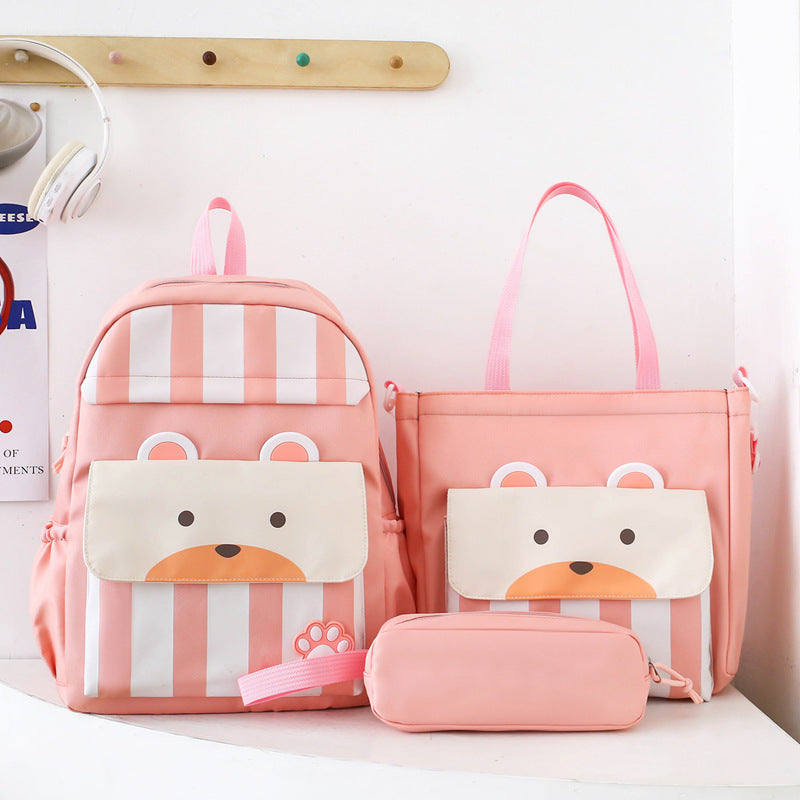 Ensemble de sacs d’école Kawai pour adolescents 3Pcs